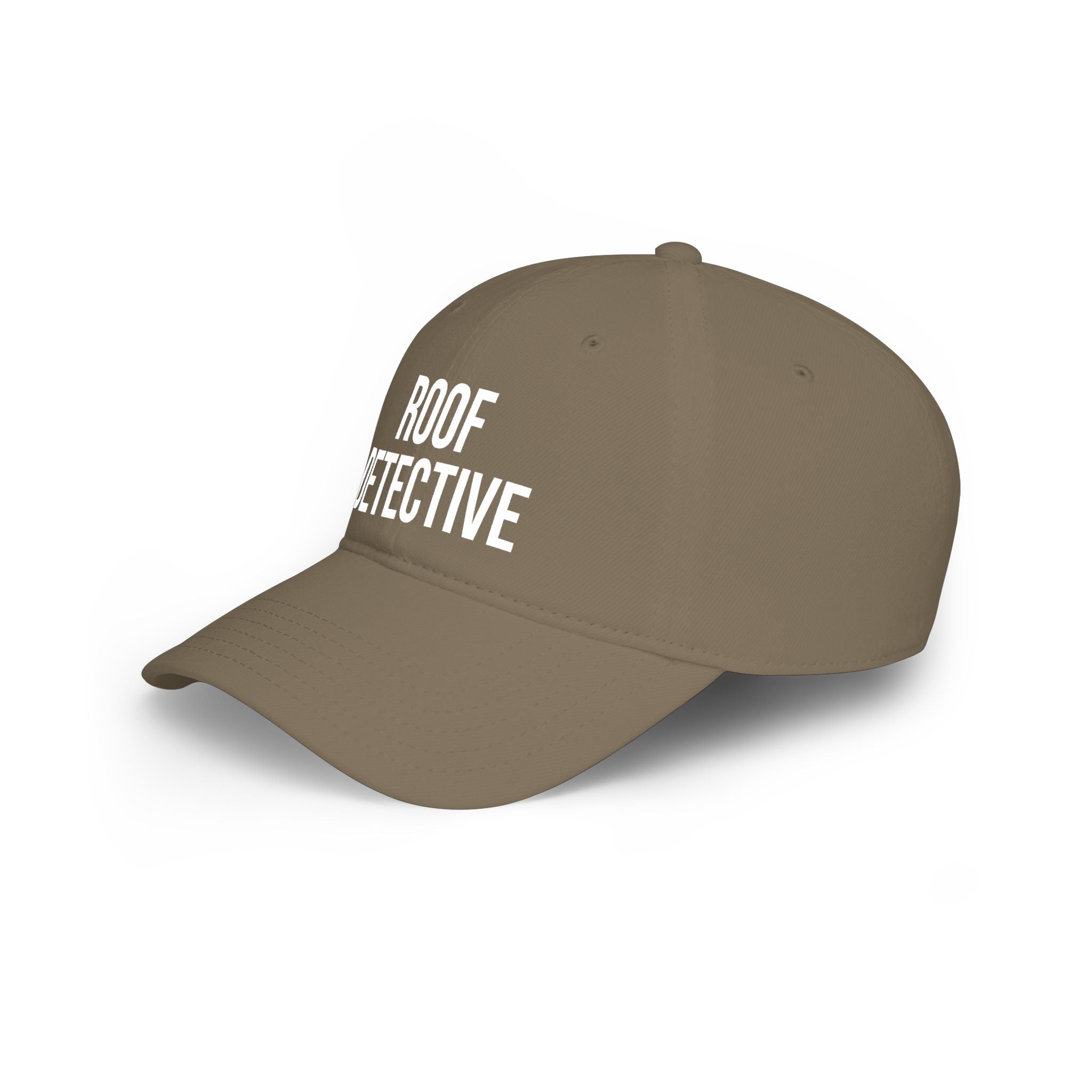 Roof Detective Cap – Embroidered Low Profile Baseball Hat for Roofers & Inspectors