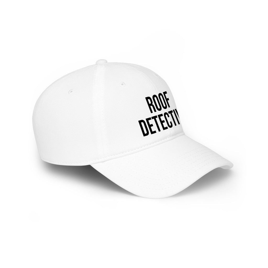 Roof Detective Cap – Embroidered Low Profile Baseball Hat for Roofers & Inspectors