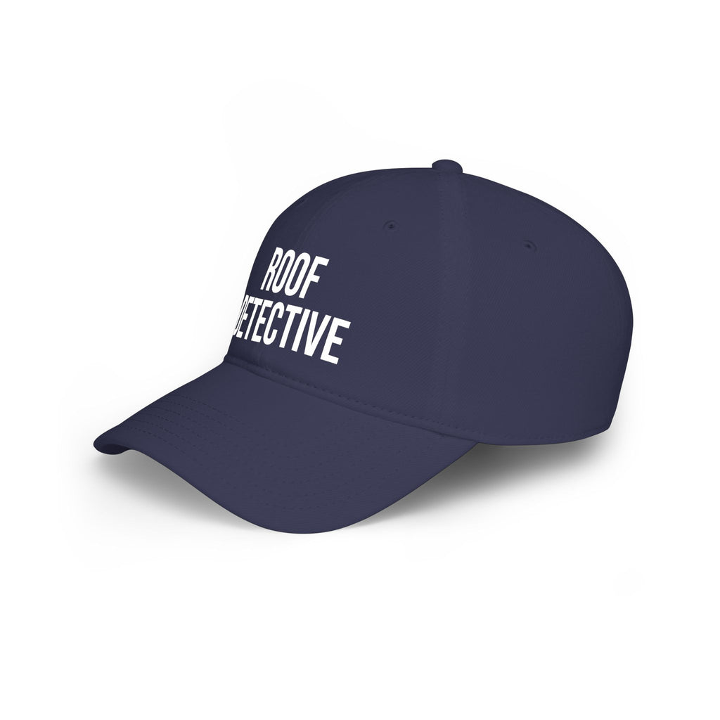 Roof Detective Cap – Embroidered Low Profile Baseball Hat for Roofers & Inspectors