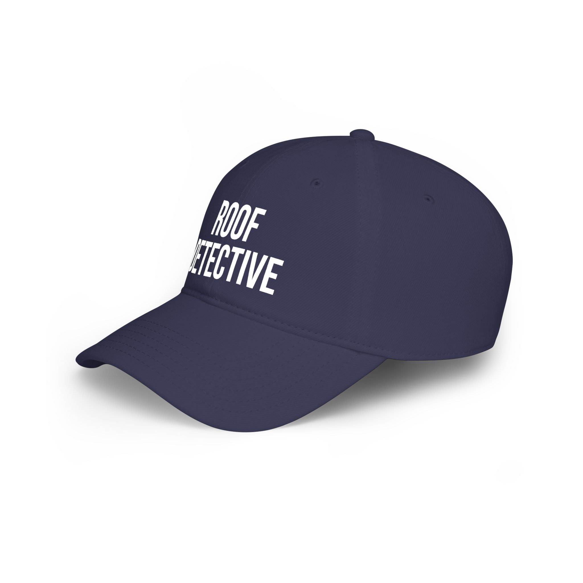 Roof Detective Cap – Embroidered Low Profile Baseball Hat for Roofers & Inspectors