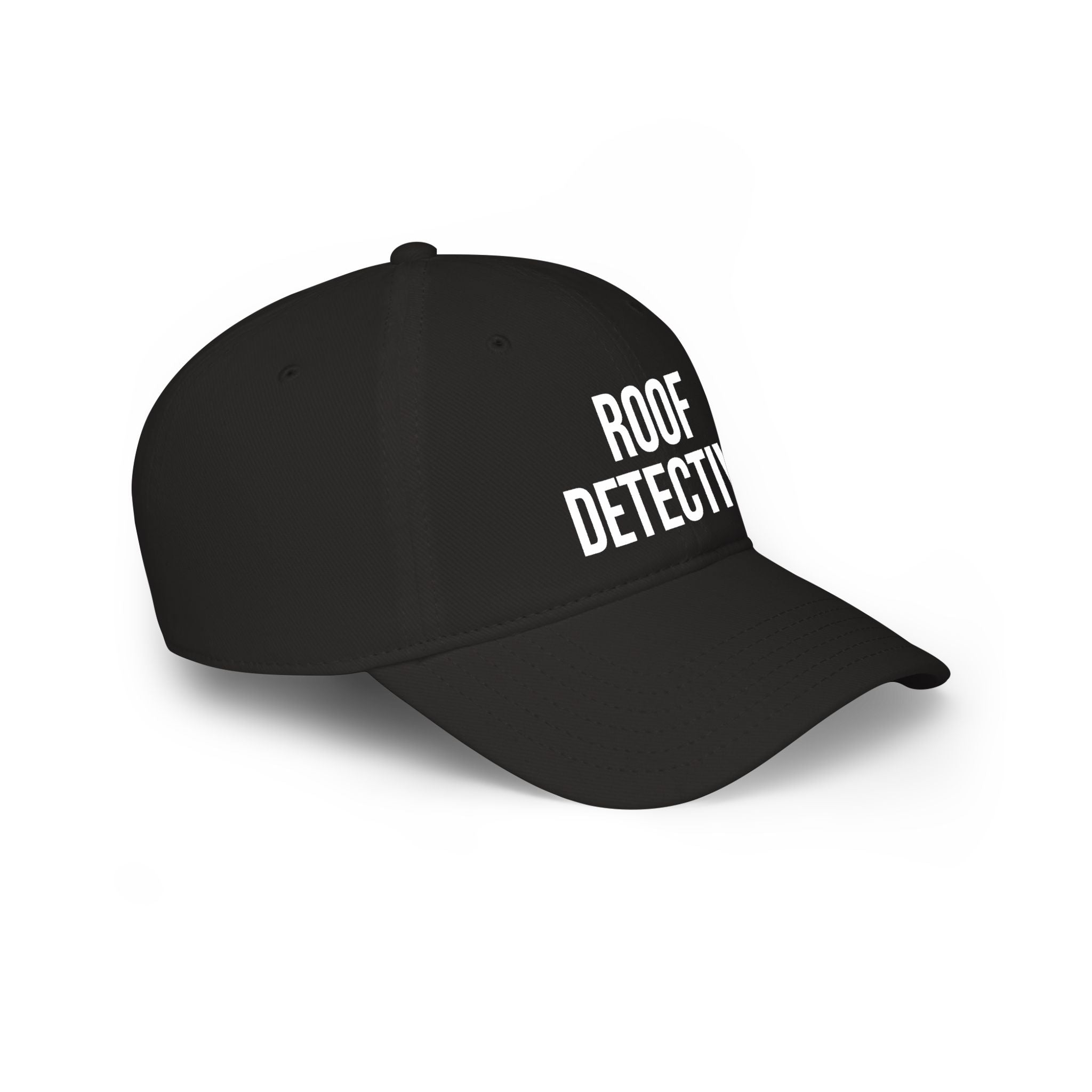 Roof Detective Cap – Embroidered Low Profile Baseball Hat for Roofers & Inspectors