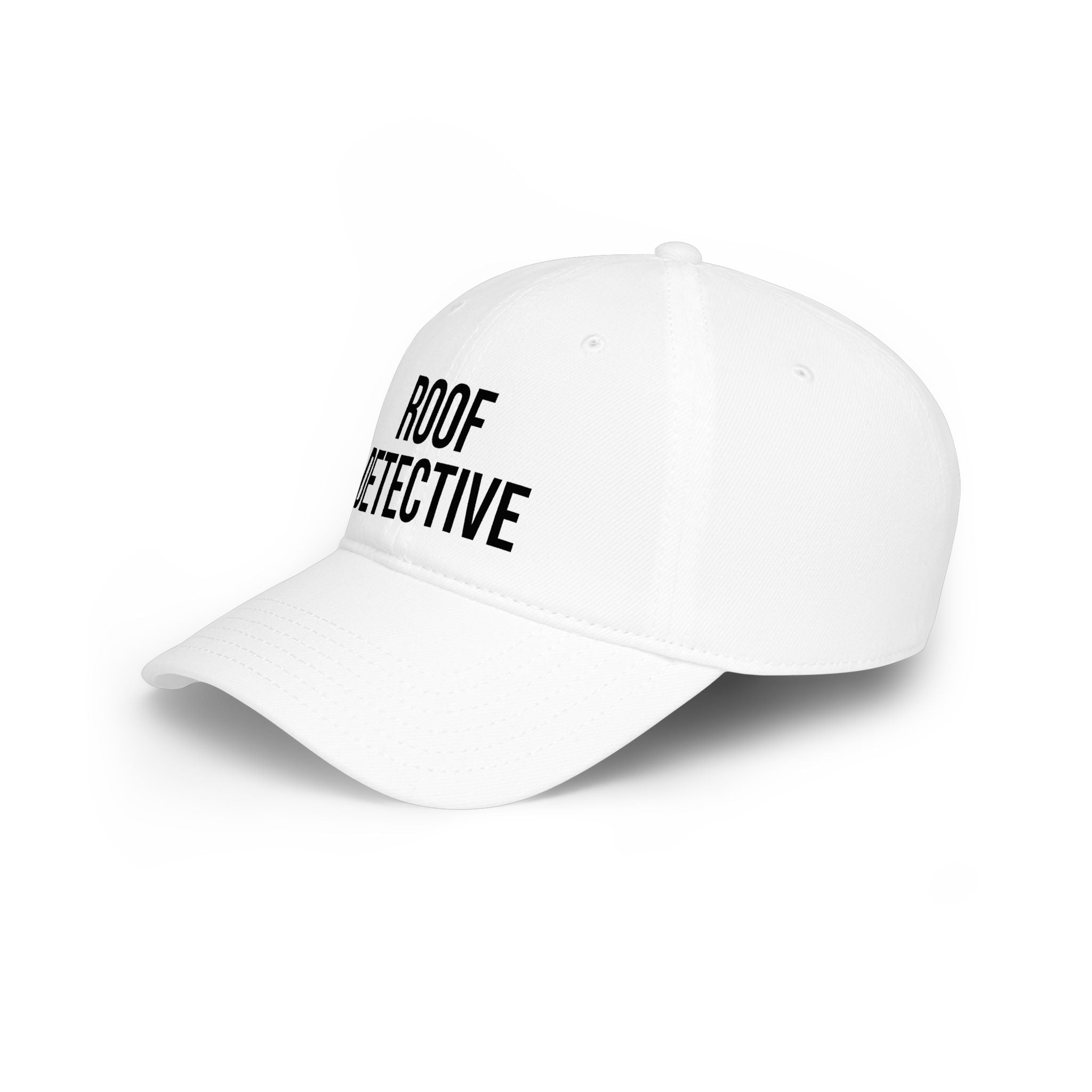 Roof Detective Cap – Embroidered Low Profile Baseball Hat for Roofers & Inspectors