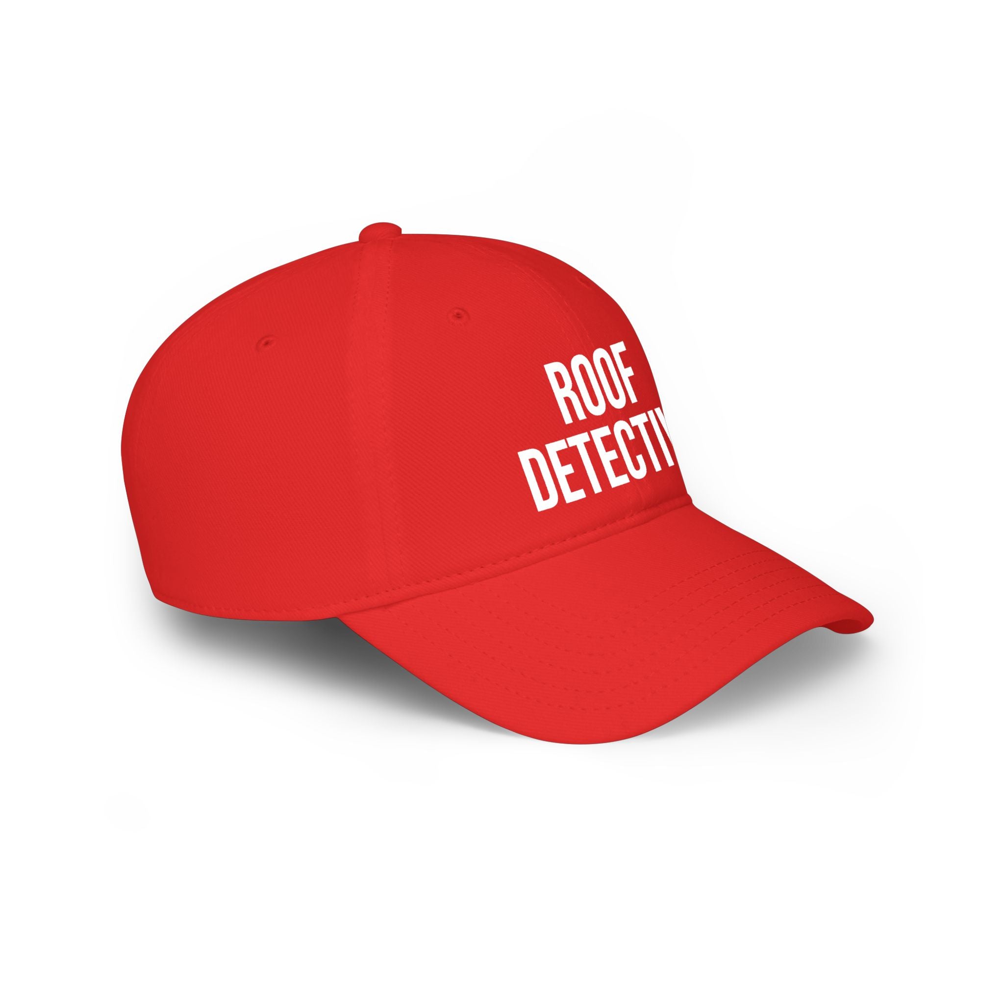 Roof Detective Cap – Embroidered Low Profile Baseball Hat for Roofers & Inspectors