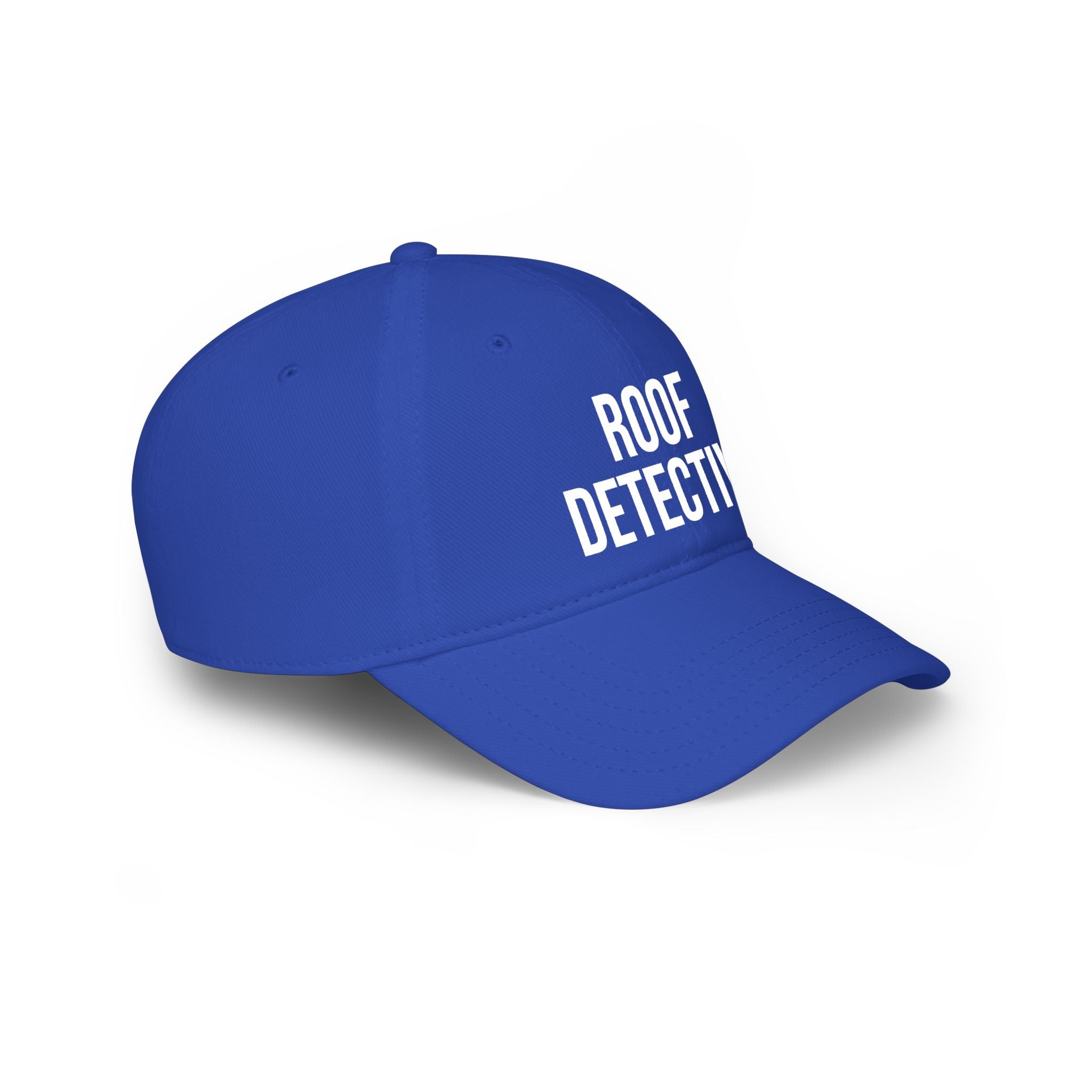 Roof Detective Cap – Embroidered Low Profile Baseball Hat for Roofers & Inspectors